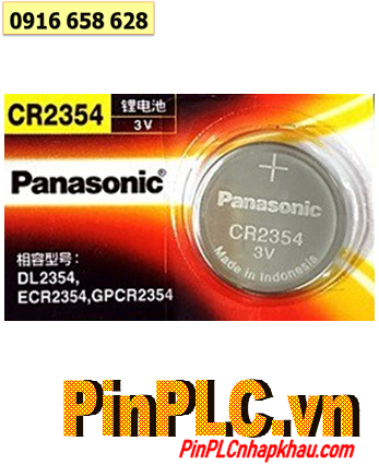 CR2354, Pin PLC Panasonic CR2354 lithium 3v Made in INdonesia